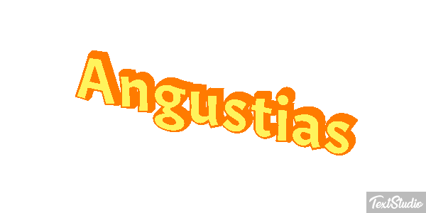 Angustias Efecto de texto