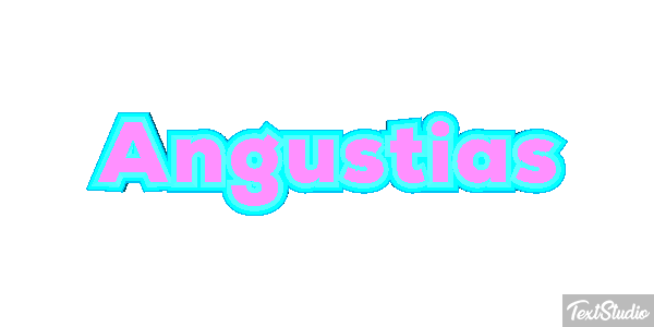 Angustias Efecto de texto