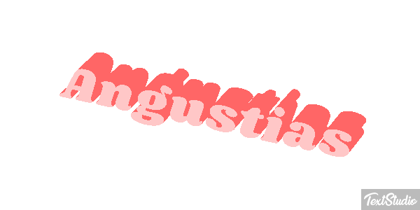 Angustias Efecto de texto