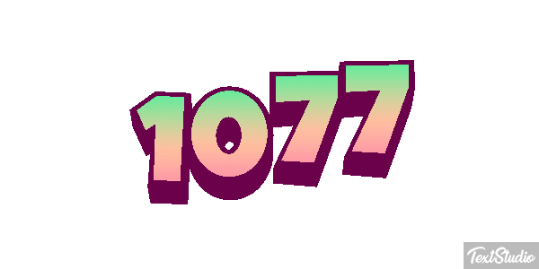 1077 Текстовый эффект