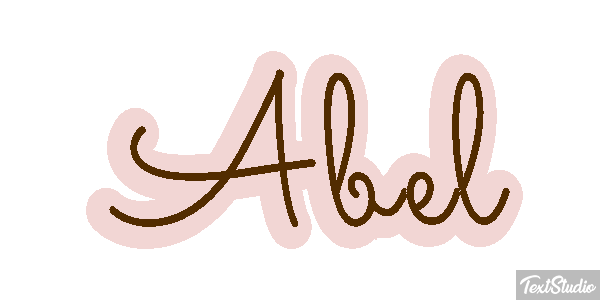 Abel Text effect