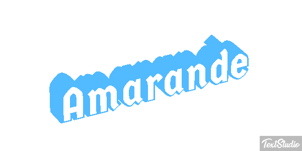 Amarande Effet de texte
