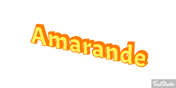 Amarande Effet de texte