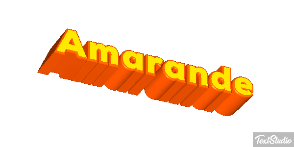 Amarande Effet de texte