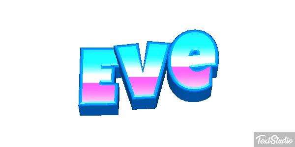 Ève Text effect