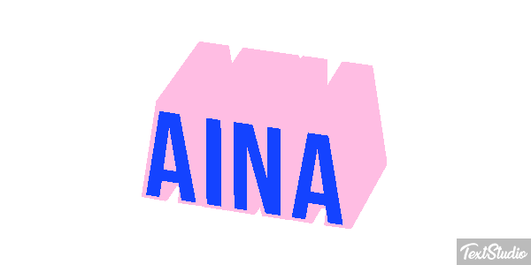 Aina Effetto testo