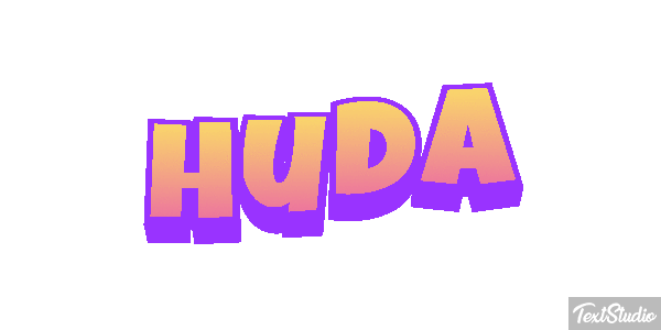 Huda Efekt tekstowy