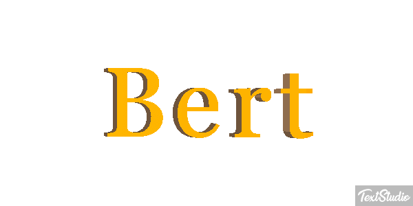Bert Effetto testo