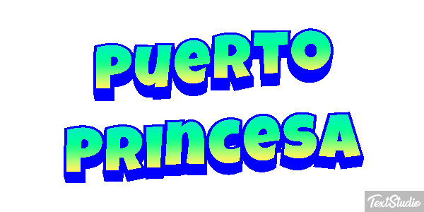 Puerto Princesa Efekt tekstowy