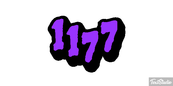 1177 Text effect
