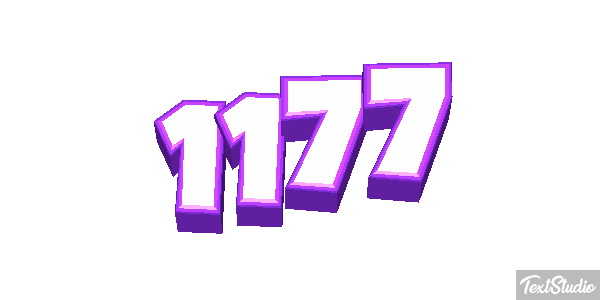 1177 Text effect