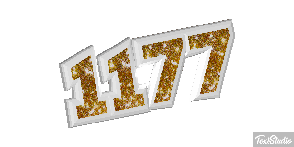 1177 Text effect