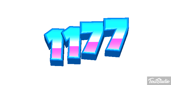 1177 Text effect