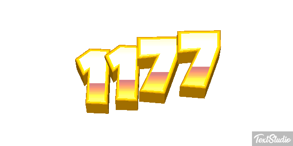 1177 Text effect