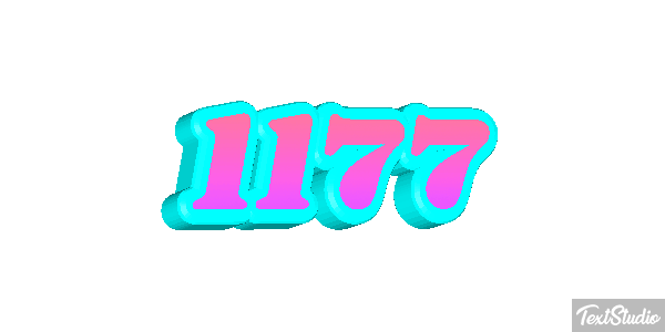 1177 Text effect
