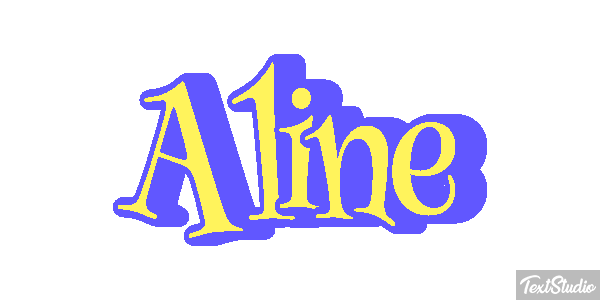 Aline テキスト効果