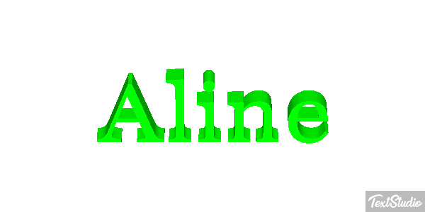 Aline テキスト効果