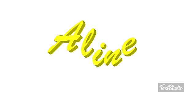 Aline テキスト効果