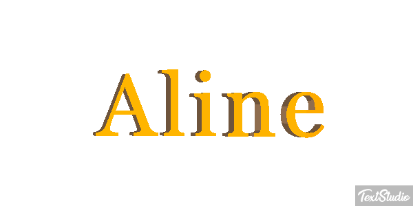 Aline テキスト効果