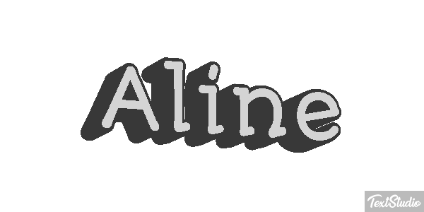 Aline テキスト効果