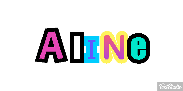 Aline テキスト効果