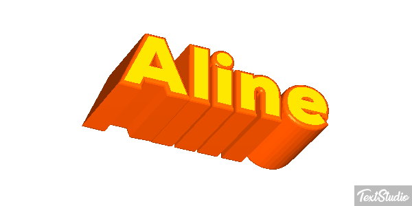 Aline テキスト効果