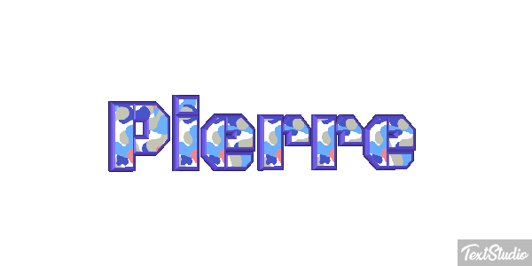 Pierre Text effect