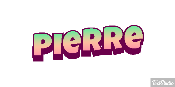 Pierre Text effect