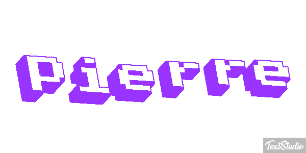 Pierre Text effect