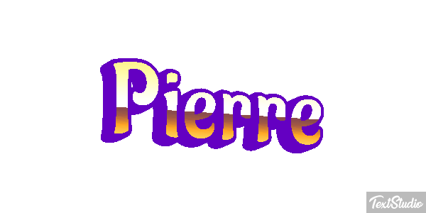 Pierre Text effect