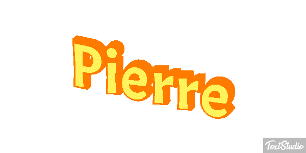Pierre Text effect