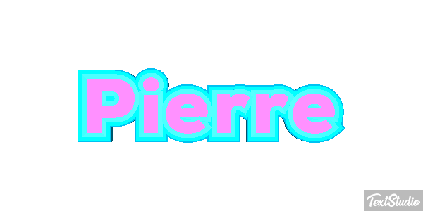 Pierre Text effect