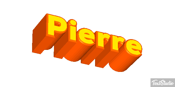 Pierre Text effect