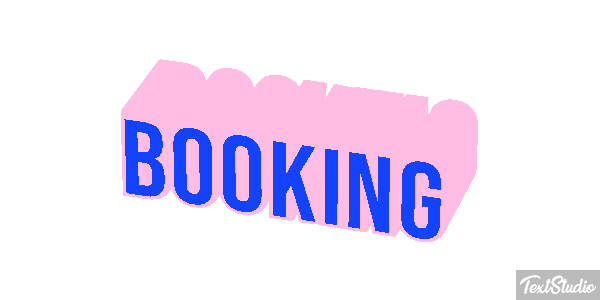Booking Efeito do texto