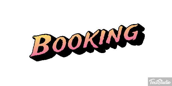 Booking Efeito do texto
