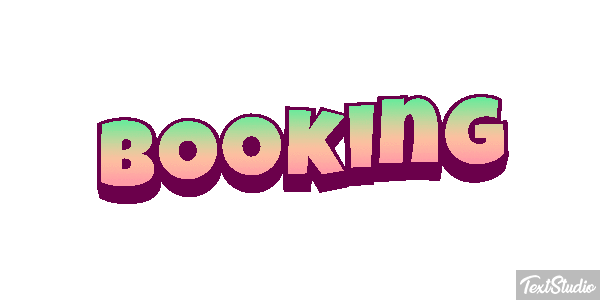 Booking Efeito do texto