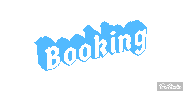 Booking Efeito do texto