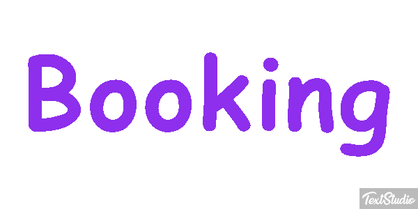 Booking Efeito do texto