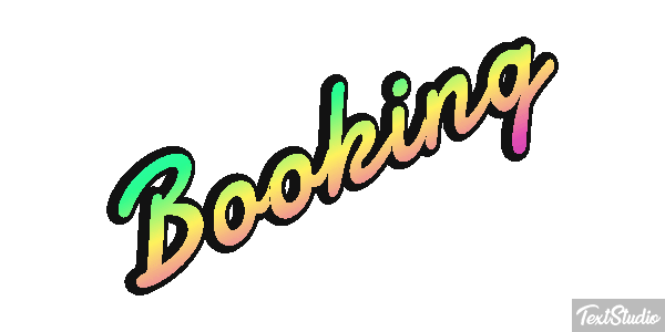 Booking Efeito do texto
