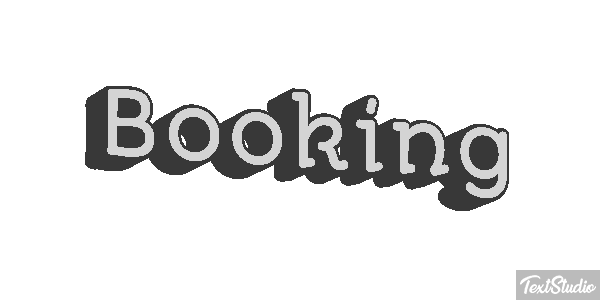 Booking Efeito do texto