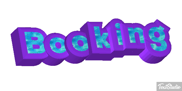 Booking Efeito do texto
