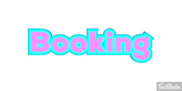 Booking Efeito do texto