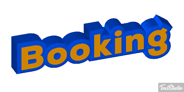 Booking Efeito do texto