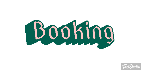 Booking Efeito do texto