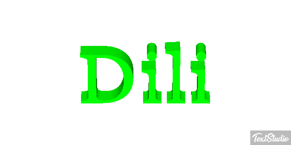 Dili Metin efekti