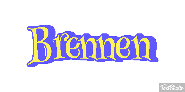 Brennen Text effect