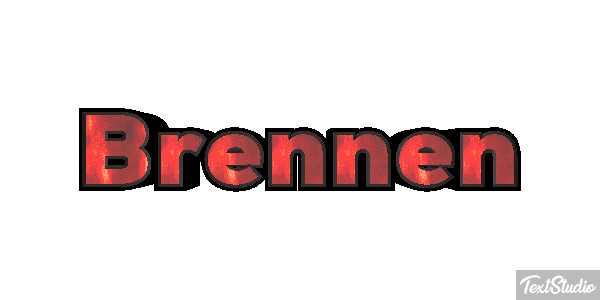 Brennen Text effect