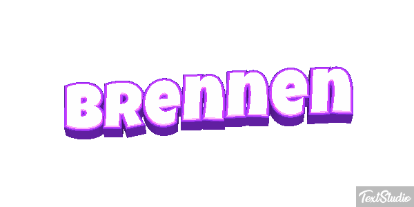 Brennen Text effect