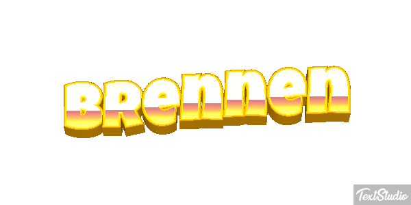 Brennen Text effect