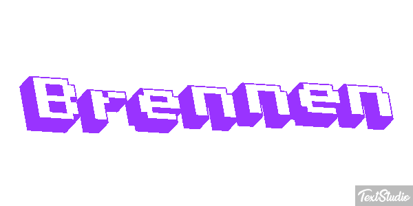 Brennen Text effect